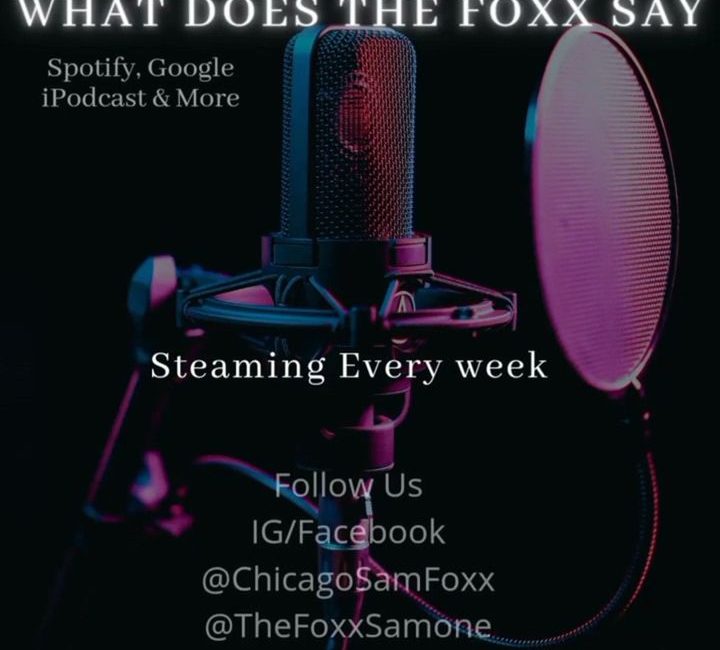 What Does the Foxx Say Podcast Show Graphic